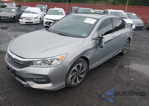 2017 Honda Accord Ex-L V6 из США, поврежденный, VIN 1HGCR3F88HA037029